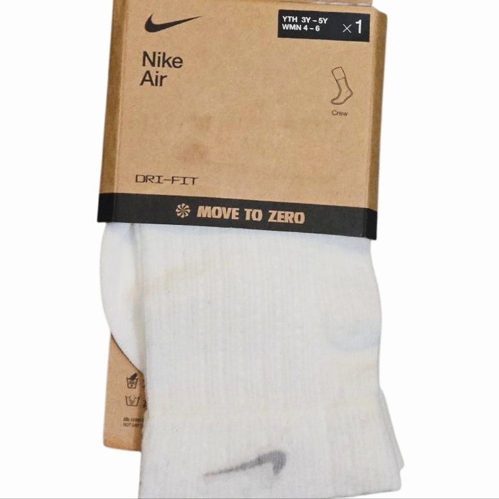 Nike Air Dri-FIT Ribbed Dainty Crew Socks